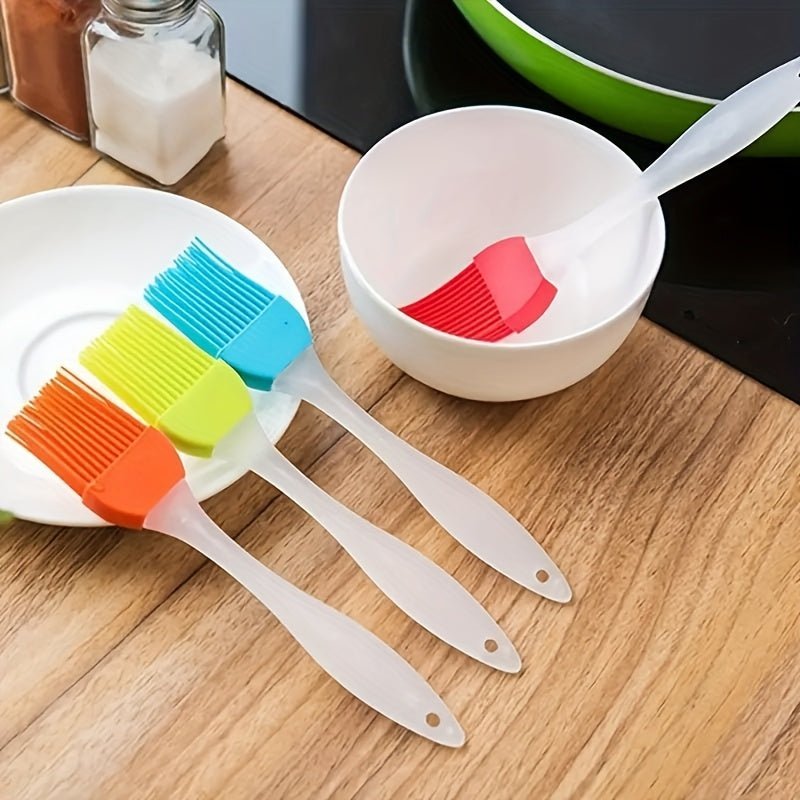 Ergonomic Red Oil Brush - High - Temperature Resistant, Non - Shedding for Effortless Baking & Grilling - Kenner House Emporium