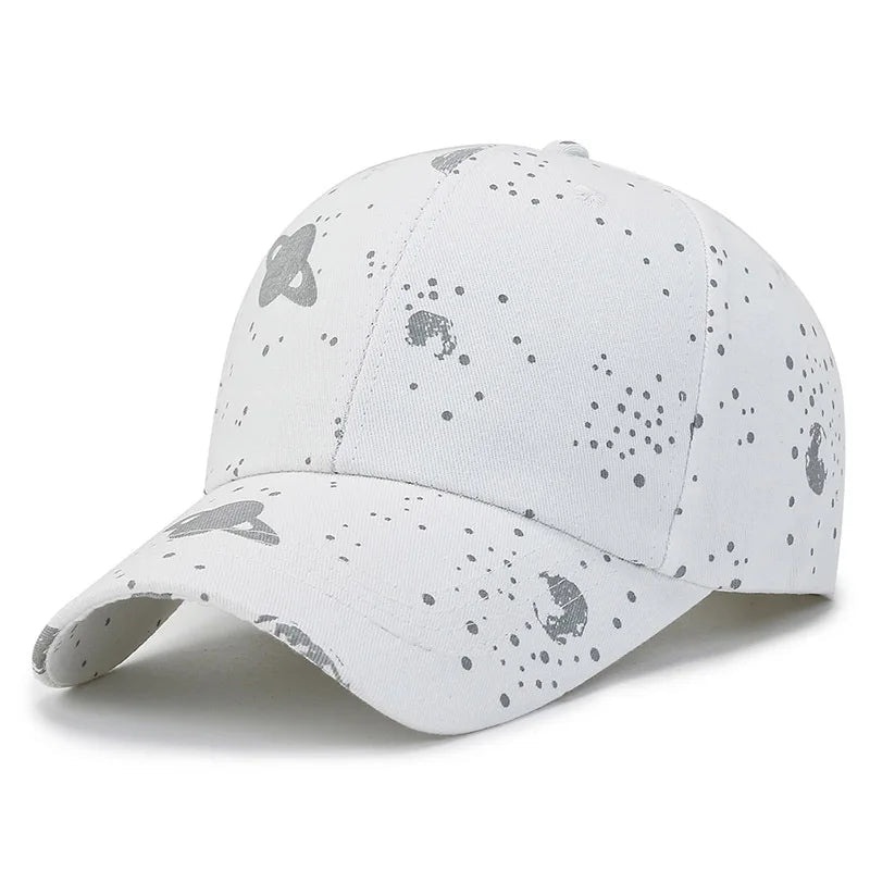 Fashion Women Men Print Baseball Caps Male Lady Outdoor Spring Summer Snapback Hat Graffiti Hip Hop Fitted Cap Hat For Women Men - Kenner House Emporium