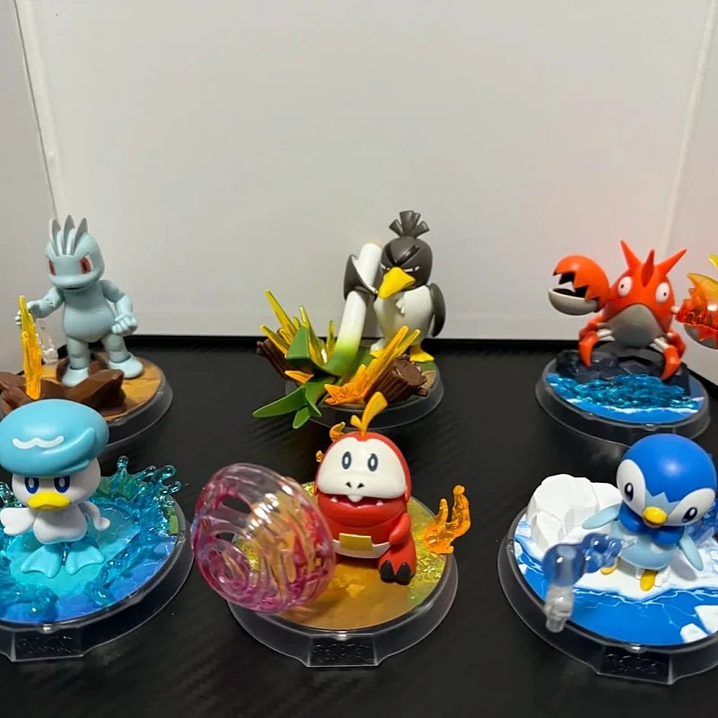 Hot Original Blokees Pokemon Classic Version CV - S Vol.1 - 3 Full Set Buildable Model Collectible Desk Display Toys Gifts For Fans - Kenner House Emporium