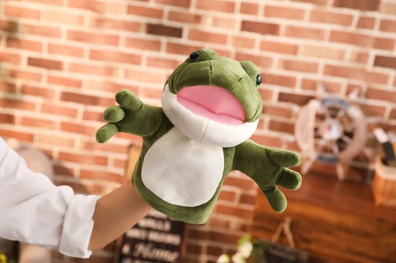 Stuffed Plush Animals Toys Hand Finger Puppet Kawaii Dolls Educational Baby Toys Learning & Education Monkey Tiger Children Gift - Kenner House Emporium