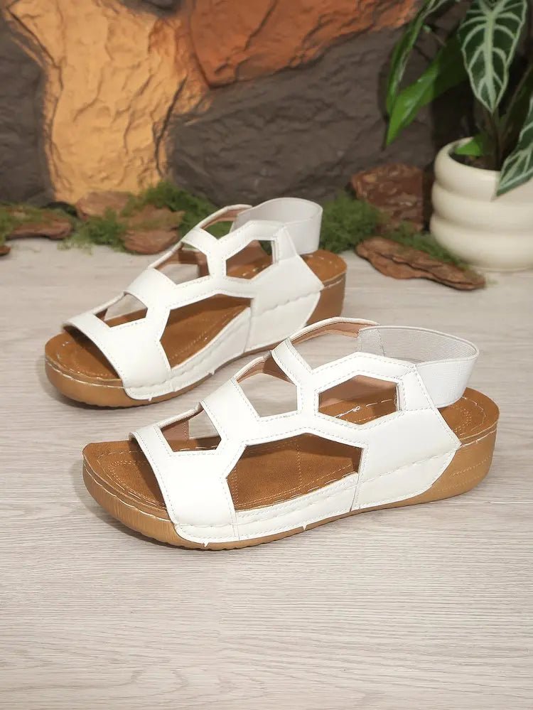 Women Sandals 2026 New Summer Beach Sandals Women Casual Wedges Footwear Summer Shoes Soft Heeled Sandals Woman - Kenner House Emporium