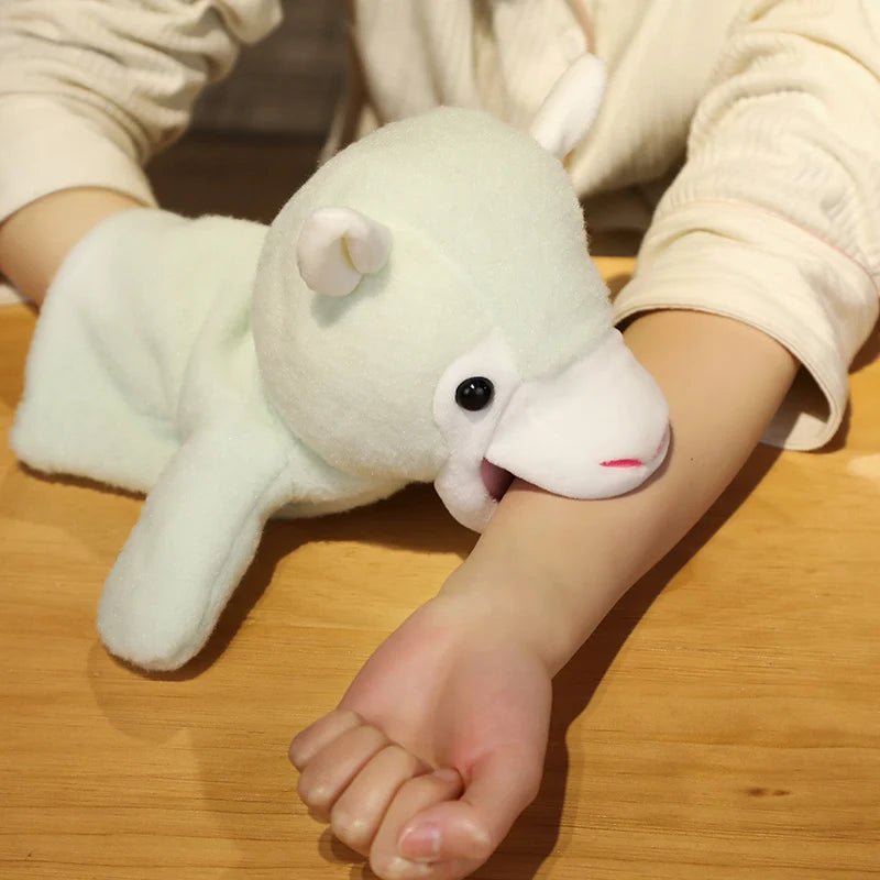 Stuffed Plush Animals Toys Hand Finger Puppet Kawaii Dolls Educational Baby Toys Learning & Education Monkey Tiger Children Gift - Kenner House Emporium