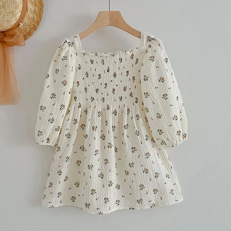 Spring Autumn Infant Kids Baby Girls Long Sleeve Rose Print Sisters Dress Newborn Kids Baby Girls Children Clothes Rompers - Kenner House Emporium