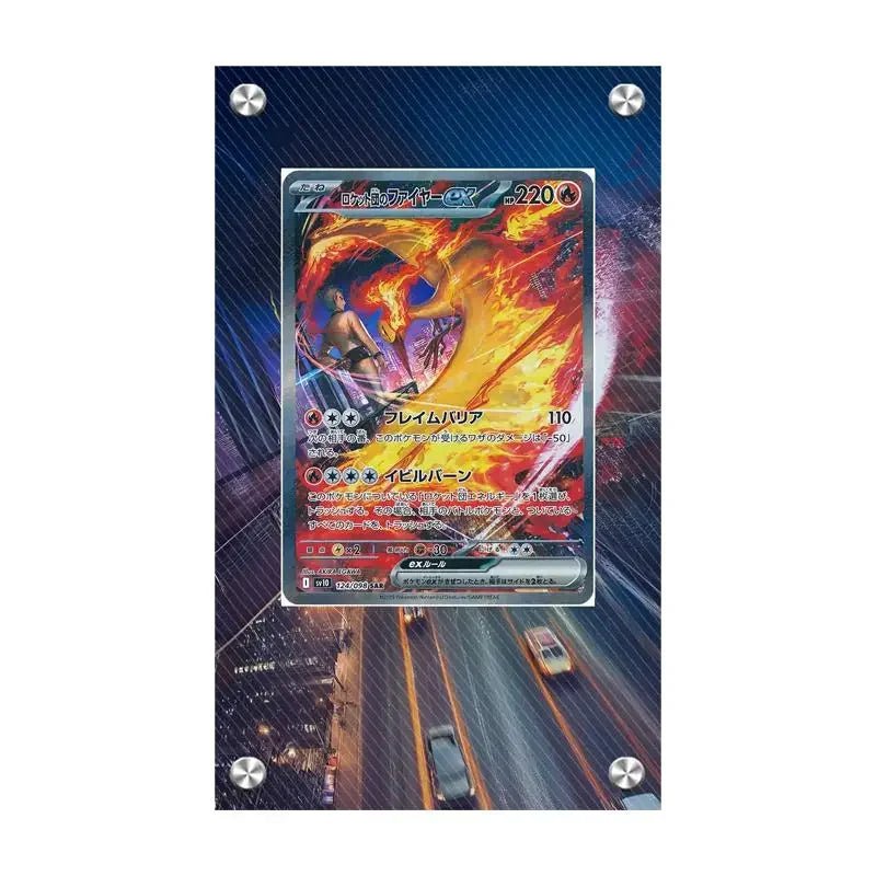 Pokemon Self - Made Acrylic Cartoon Anime Peripheral Articuno Mewtwo Charizard Gengar Wobbuffet Psyduck Kingdra Card Display Stand - Kenner House Emporium