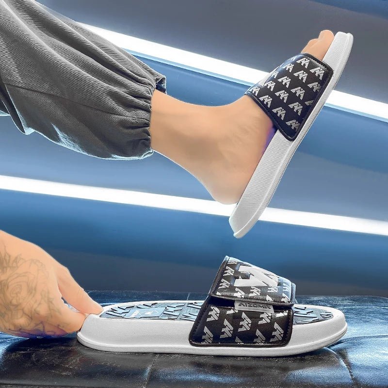 The hottest summer sandals are here! Comfortable fabric + soft and snug inner lining + high - grip elastic outsole, with trendy co - Kenner House Emporium