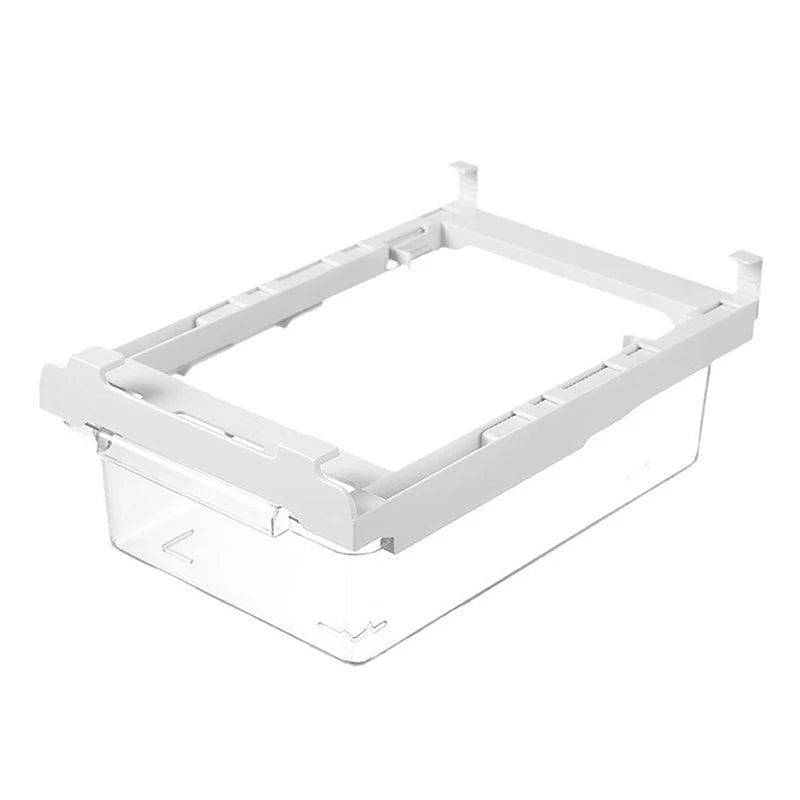 【ST】1Pcs Refrigerator Storage Box Fridge Organizer Fresh Vegetable Fruit Drain Basket Storage Container Pantry Kitchen Organizer - Kenner House Emporium