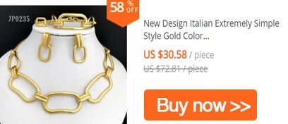 GZJPEI Italian 18K Gold Plated Jewelry Set Vintage Leafs Design Exaggeration Large Jewellry For Women Wedding Gift 2025 New - Kenner House Emporium