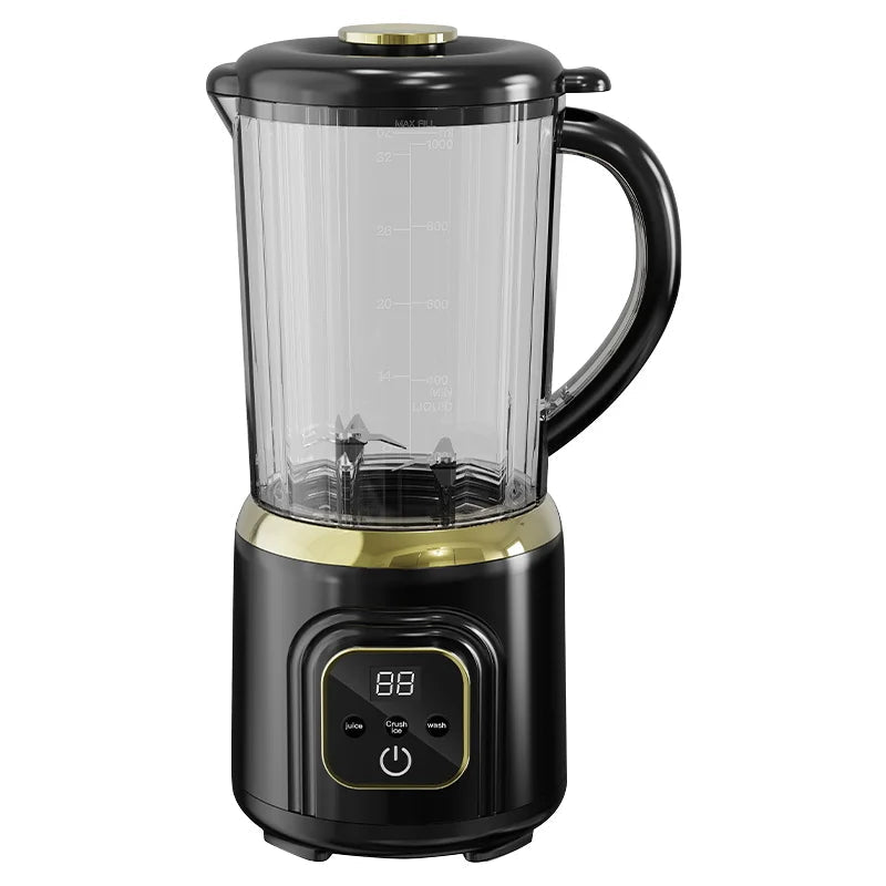 1000 ML Household Juicer Blender Dual - blade digital display juicer USB Rechargeable Ice Crusher Electric Fruit Juice Machine - Kenner House Emporium