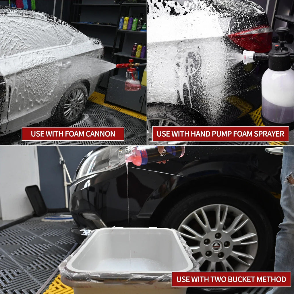 Highly Concentrated Super Suds Car Wash Soap Shampoo Auto Wash Active Foam Cleaner for Snow Foam Lance / Foam Cannon - Kenner House Emporium