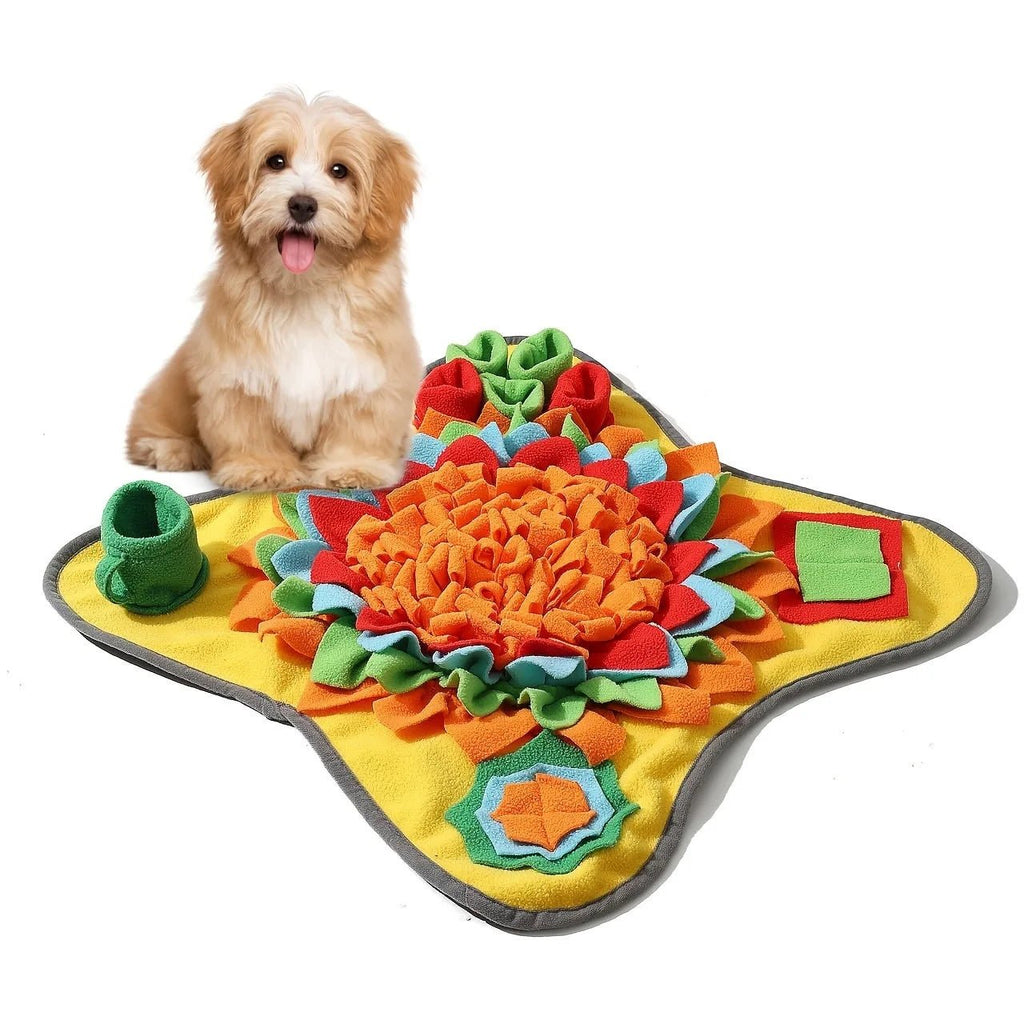 Good Pet Snuffle Mat for Dogs,Interactive Feed Puzzle for Boredom,Encourages Natural Foraging Skills - Kenner House Emporium