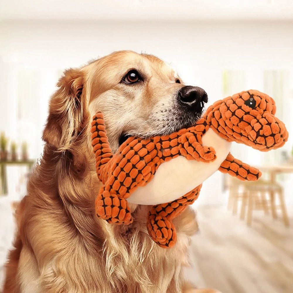 Cats and Dogs Pet Plush Dinosaur Toys Interactive Dog Chew Toys Plush Stuffing Pet Supplies Dog Toys for Small Dogs - Kenner House Emporium