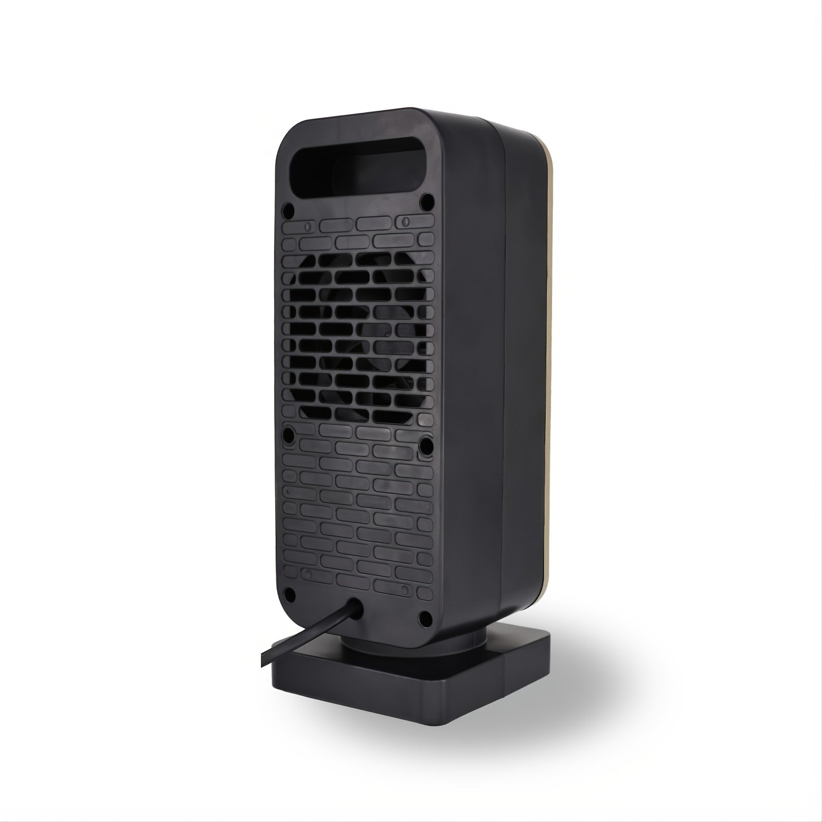 Quiet 500W Ceramic Electric Space Heater, Square Shape, 110 - 130V US Plug, No Energy Efficiency Rating, Tip - over Protection, Portable Heating Equipment for Bedroom, Living Room, Office - Kenner House Emporium