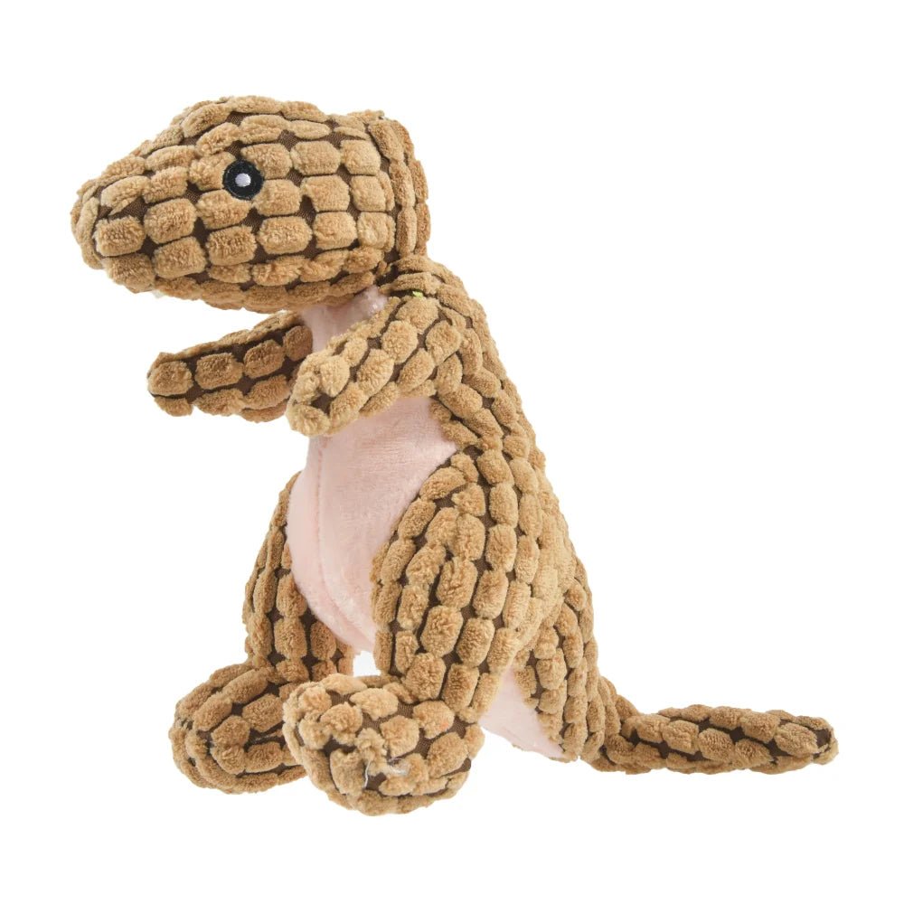 Cats and Dogs Pet Plush Dinosaur Toys Interactive Dog Chew Toys Plush Stuffing Pet Supplies Dog Toys for Small Dogs - Kenner House Emporium