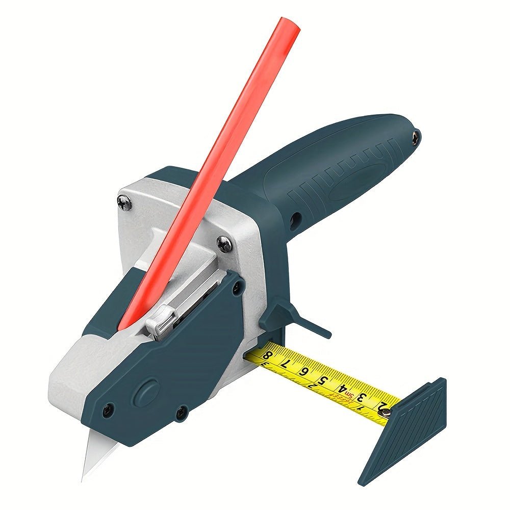 Effortlessly Cut Plasterboard with This Professional Gypsum Board Cutter - Drywall Sheetrock Foam KT Cardboard Cutting Tool - Easy Glide Precision Blade & Tape Measure - Time - Saving for Home DIY & Professional Use - Kenner House Emporium