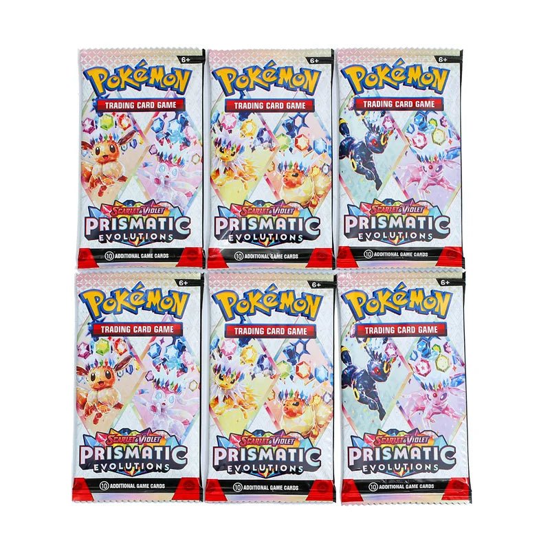 360Pcs Pokemon Card MEGA EVOLUTION Lucario Prismatic Evolutions Game Cartoon English Booster Battle Transaction Card Gift - Kenner House Emporium