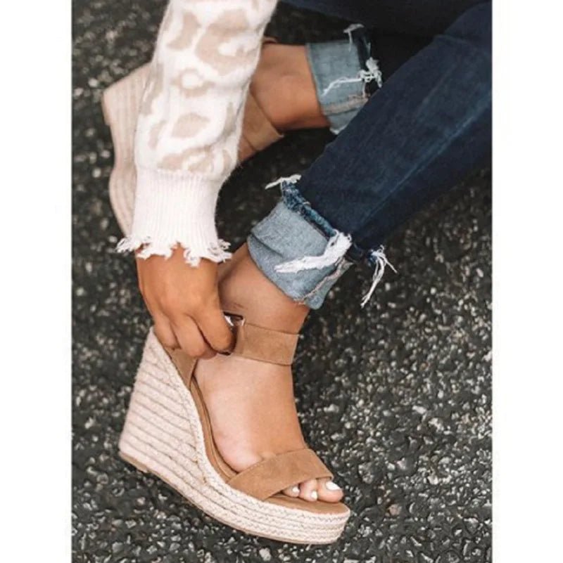 Women's Sandals Fashion Casual Wedge Sandal Outdoor Comfort Sport Sandal Designer Platform Sandals for Women High Heel Sandalias - Kenner House Emporium