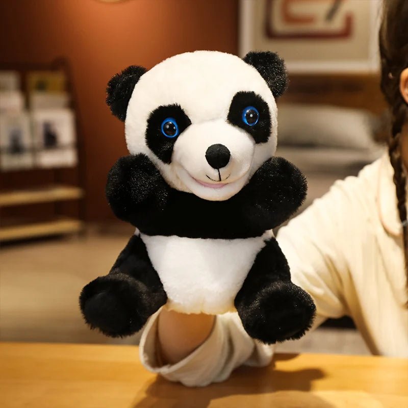 Stuffed Plush Animals Toys Hand Finger Puppet Kawaii Dolls Educational Baby Toys Learning & Education Monkey Tiger Children Gift - Kenner House Emporium
