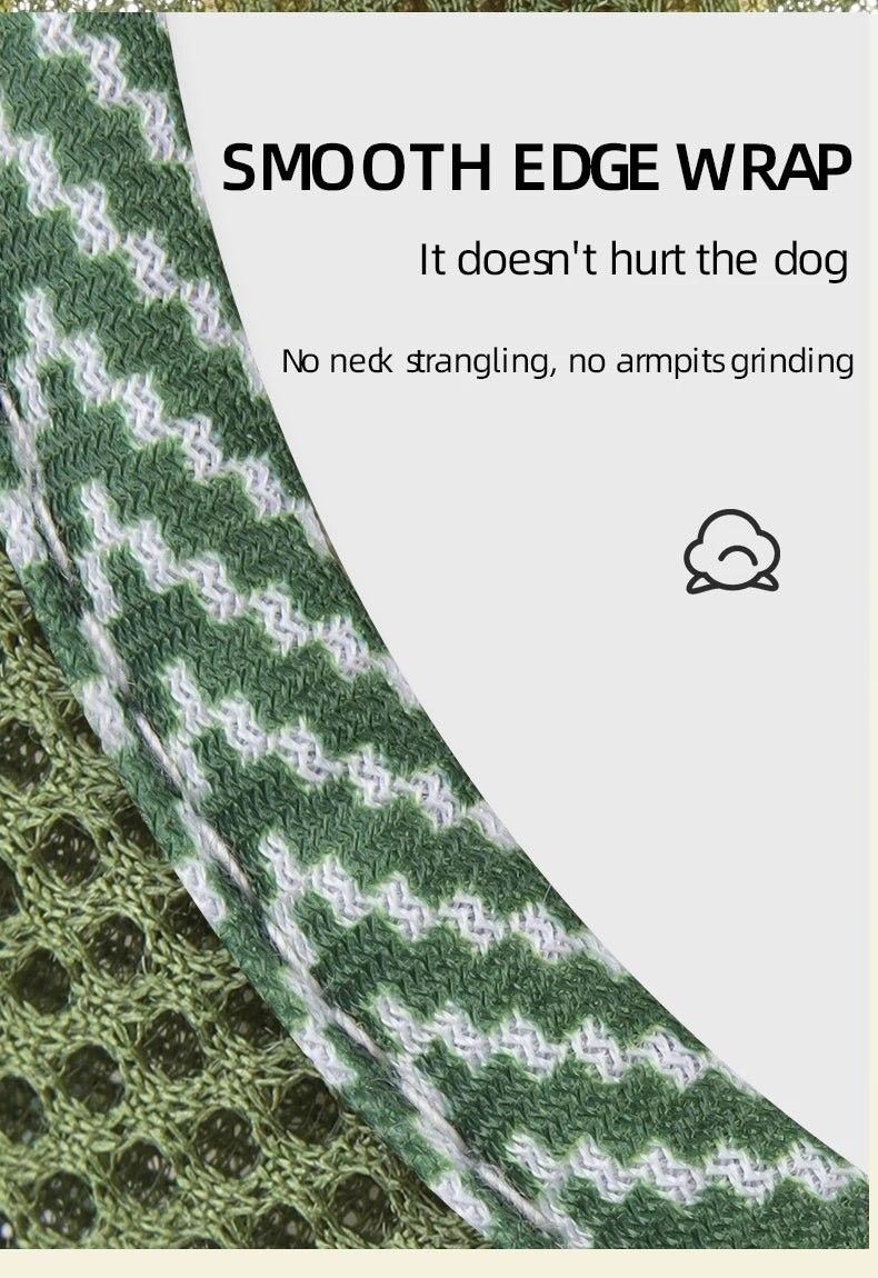 Cat Harness Dog Leash Breathable Mesh Spring Summer Pet Supplies Reflective Outdoor Walk Soft Cat Comfortable Puppy Harness - Kenner House Emporium