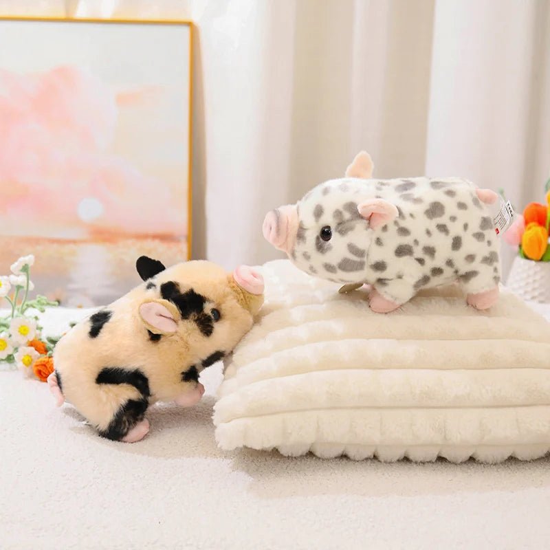 Stuffed Bunny Cloth Dress Toys Smoothing Toy for Infant Cuddling sleep doll for Girls Handmade Diversity Brown Rabbit Plushie - Kenner House Emporium