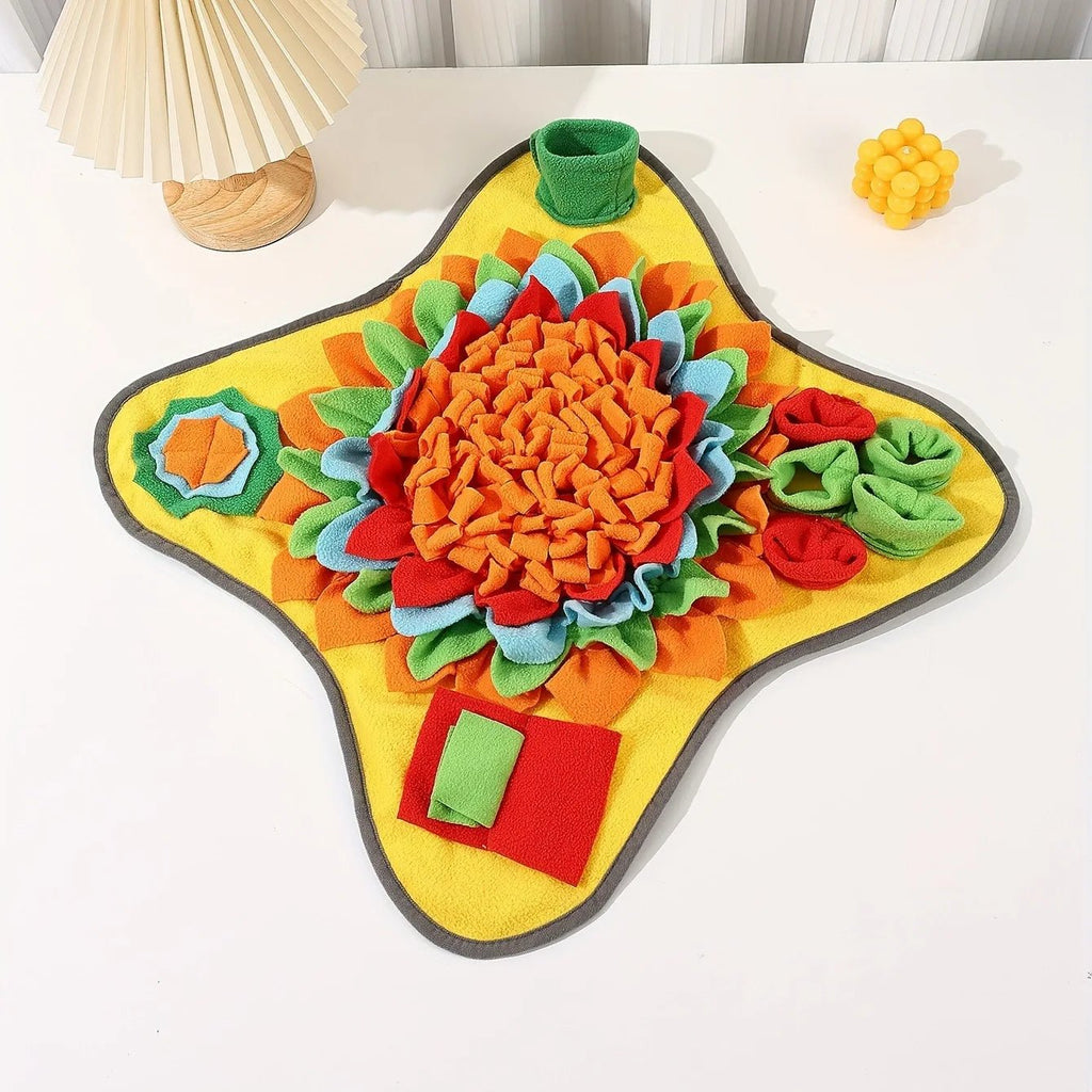 Good Pet Snuffle Mat for Dogs,Interactive Feed Puzzle for Boredom,Encourages Natural Foraging Skills - Kenner House Emporium