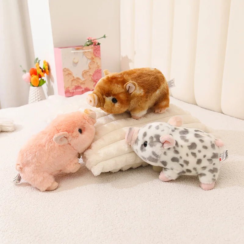 Stuffed Bunny Cloth Dress Toys Smoothing Toy for Infant Cuddling sleep doll for Girls Handmade Diversity Brown Rabbit Plushie - Kenner House Emporium