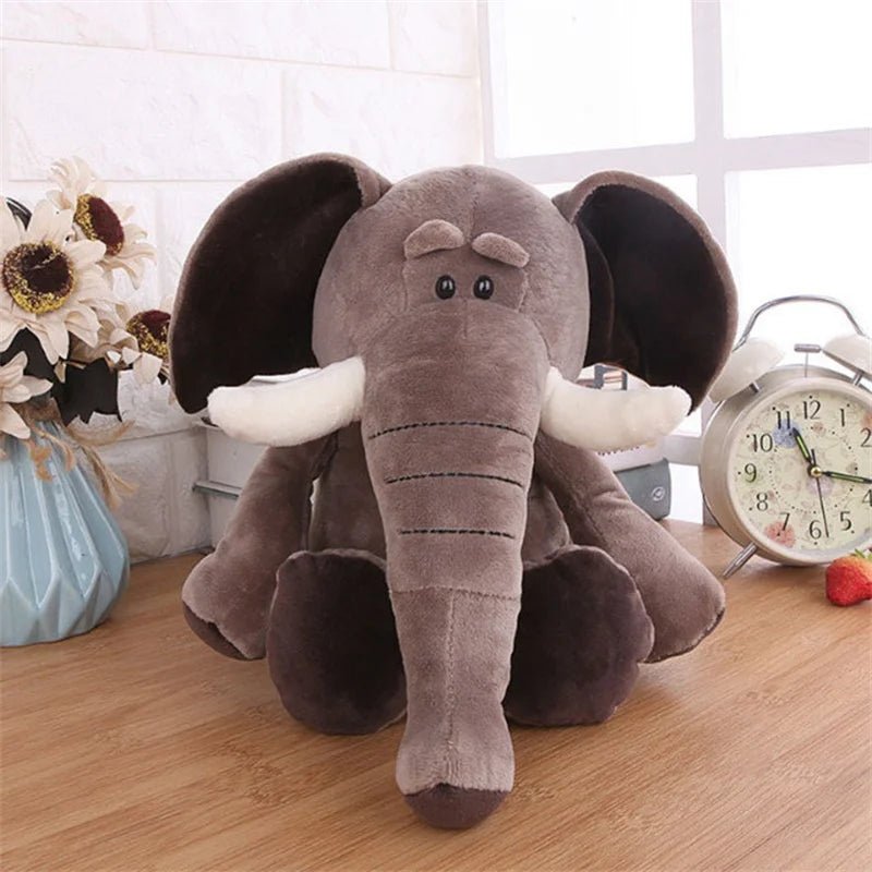 Stuffed Plush Animals Toys Soft Dolls Jungle Lion Elephant Tiger Dog Fox Monkey Deer Children Gift Kawaii Baby Kids Hobbie Toys - Kenner House Emporium