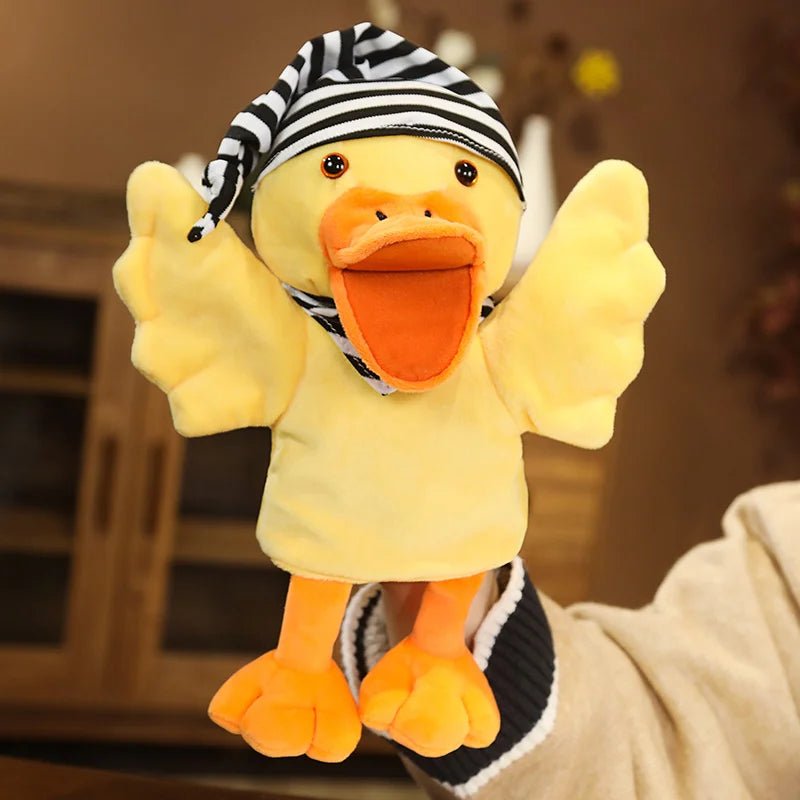 Stuffed Plush Animals Toys Hand Finger Puppet Kawaii Dolls Educational Baby Toys Learning & Education Monkey Tiger Children Gift - Kenner House Emporium