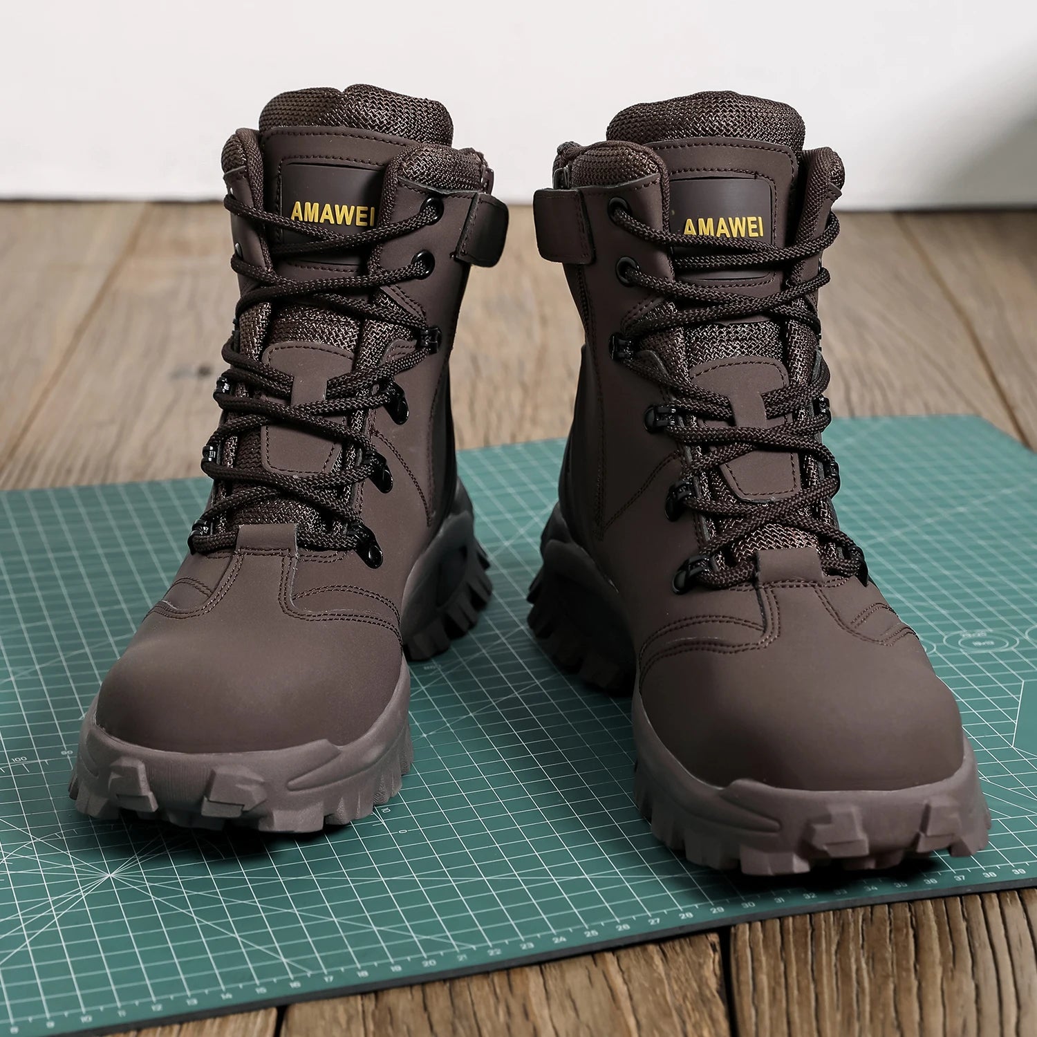 Steel Toe Safety Shoes Men's High Quality Industrial Work Boots Man Work Protection for the Feet Work Wear Free Shipping - Kenner House Emporium