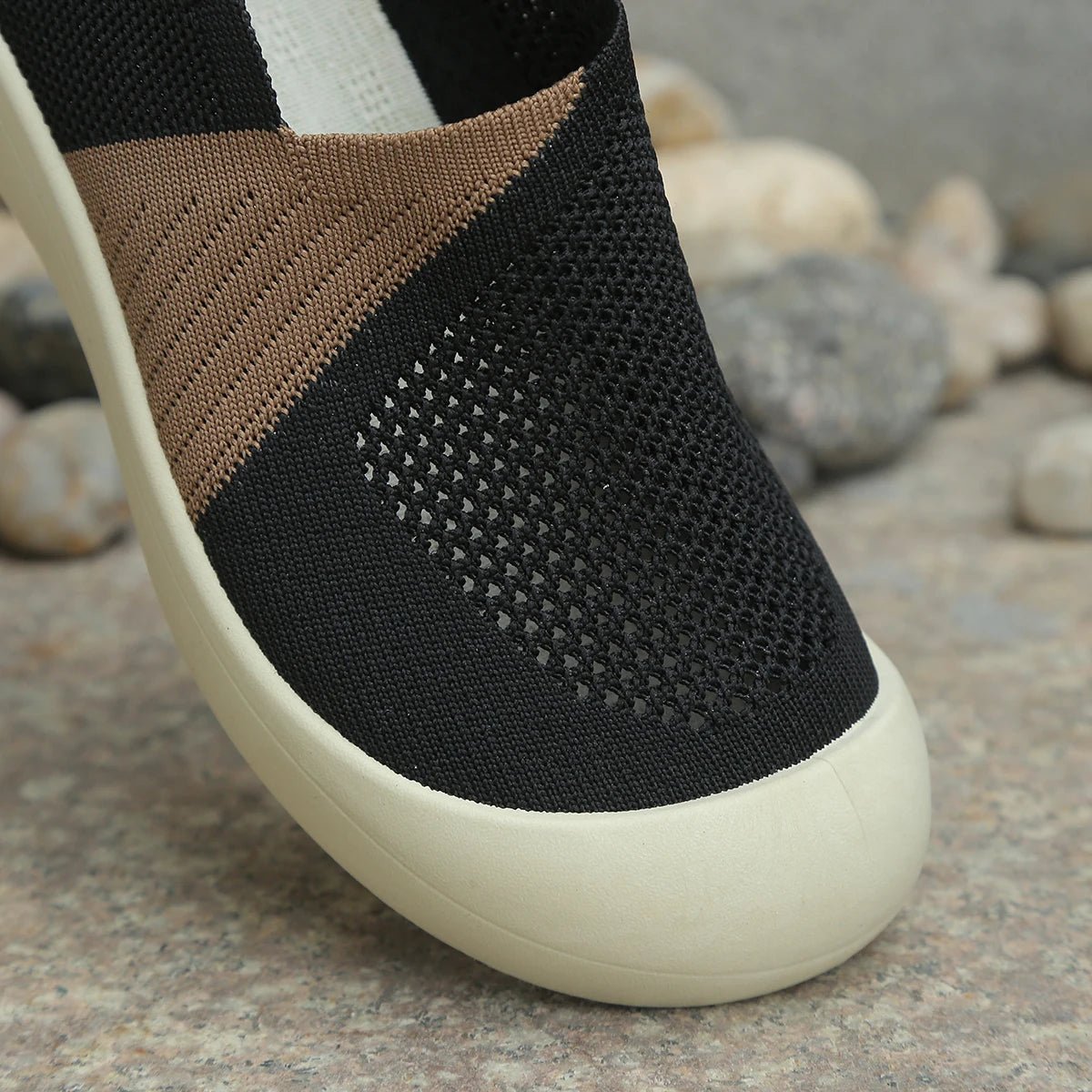 Women's shoes summer 2026 Single Shoes Dual - Tone Breathable Design Petite Fragrance Style Comfortable Footwear shoes woman - Kenner House Emporium