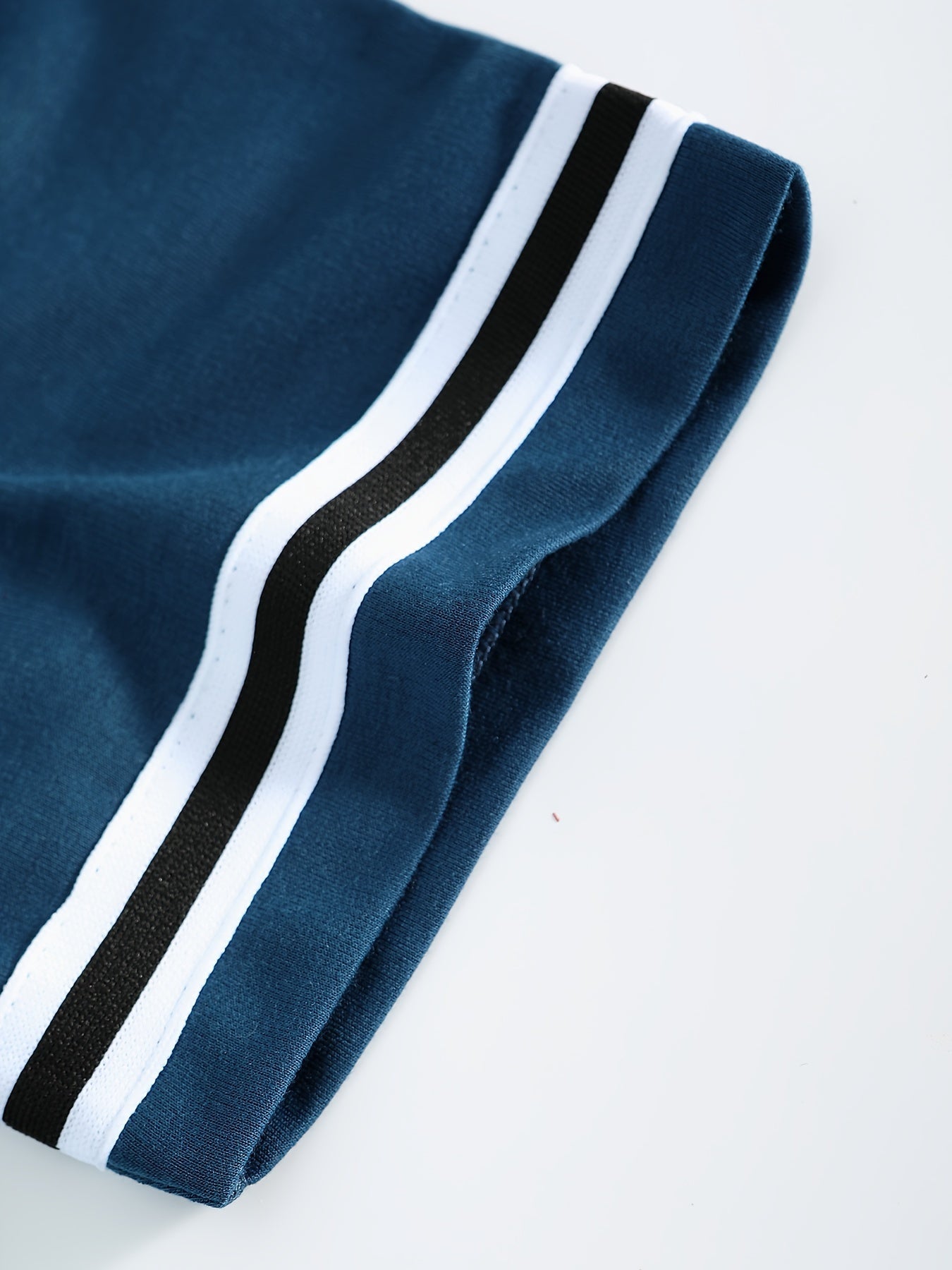 Men's Short Sleeve T-shirt & Drawstring Shorts 2pcs Casual Sports Regular Tee Top Pants Suit Outfits For Spring Summer, As Gifts - Kenner House Emporium