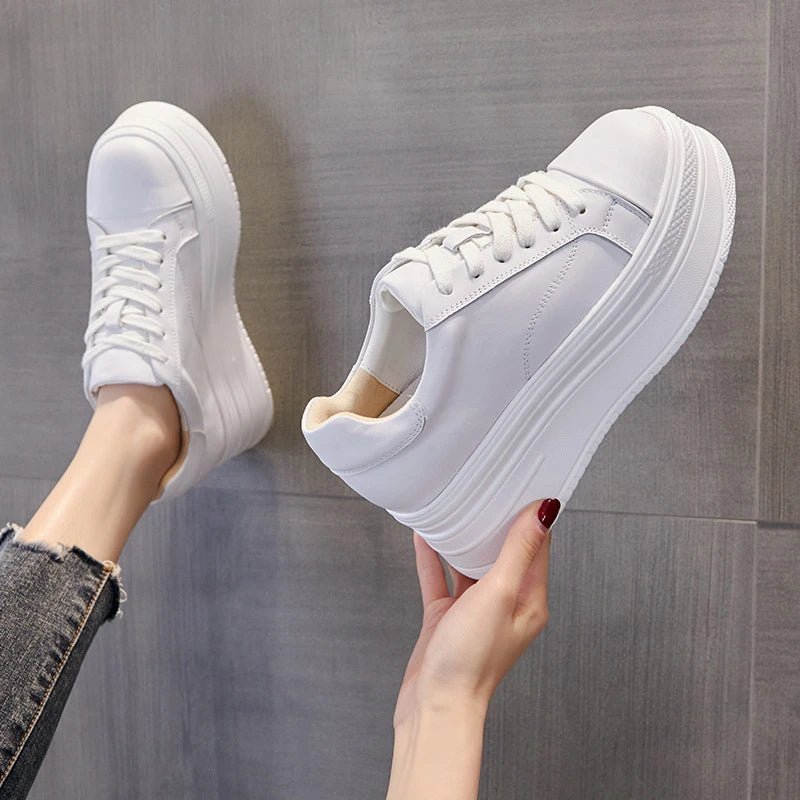 Spring Pink Sneakers Woman Shoes Casual Breathable Mesh Sneakers for Women Platform Slip - on Knitted Socks Sneakers Ladies - Kenner House Emporium