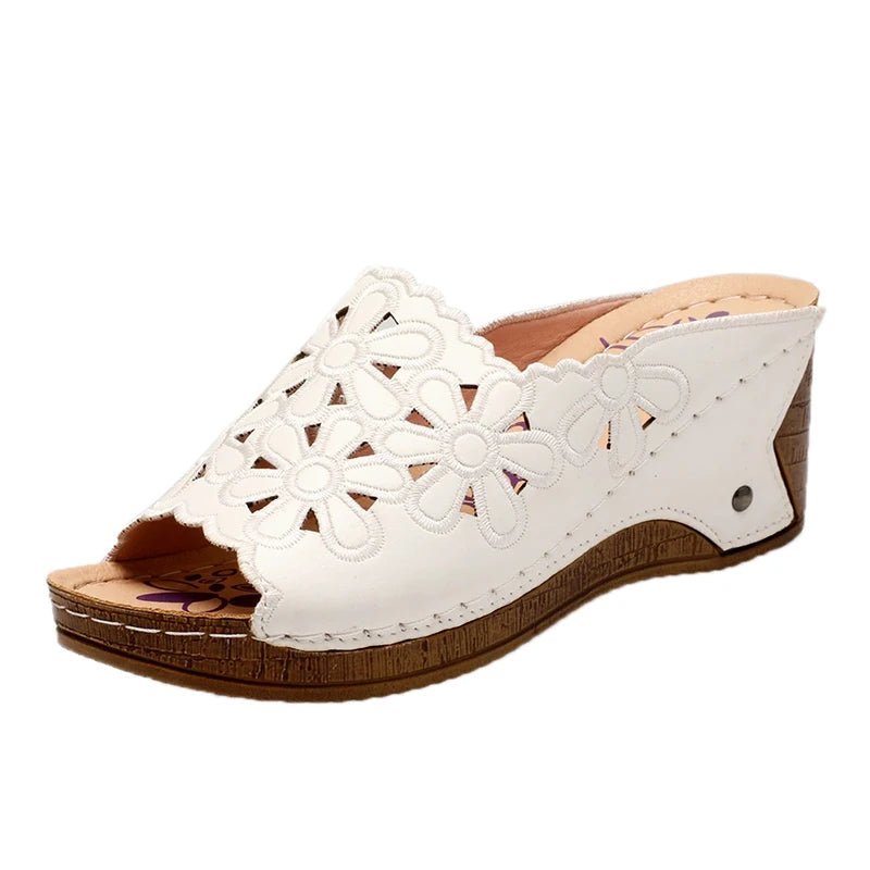 Sandals Shoes Women Summer Comfortable Women Shoe Slides Shoes Woman Wedge Walking Shoes Party Female Footwear Slippers Woman - Kenner House Emporium