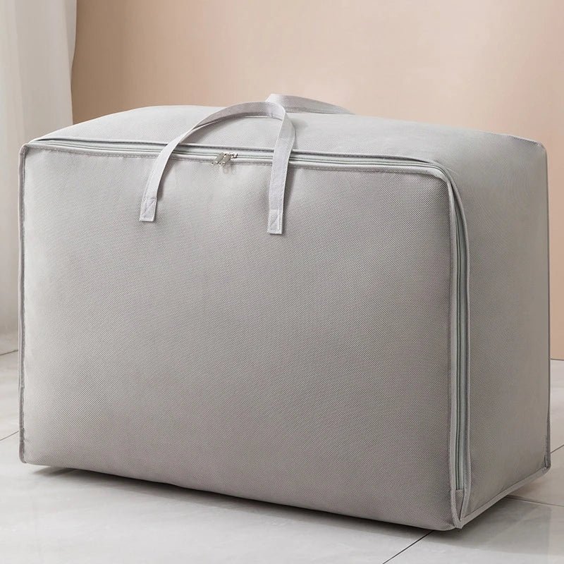 Large Capacity Clothes Storage Bag Waterproof Cabinet Wardrobe Organizer Quilt Pillow Blanket Organizer Dustproof Bedding Storag - Kenner House Emporium