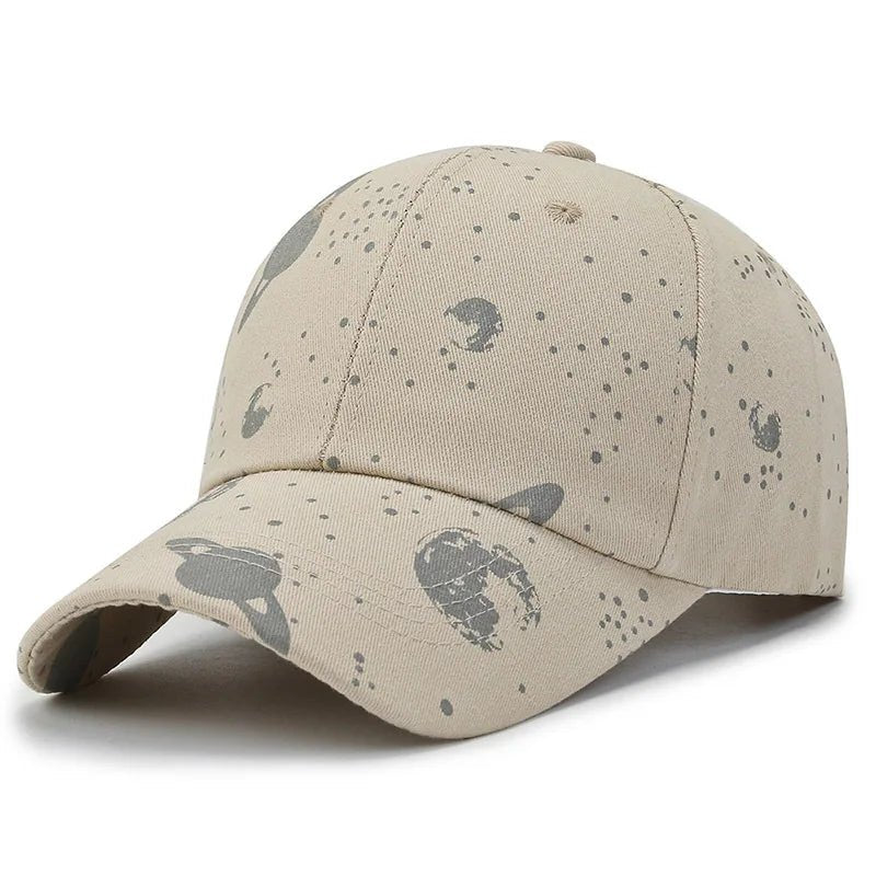 Fashion Women Men Print Baseball Caps Male Lady Outdoor Spring Summer Snapback Hat Graffiti Hip Hop Fitted Cap Hat For Women Men - Kenner House Emporium