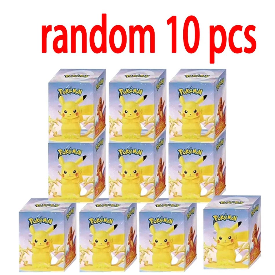 12 Pok é mon Action Dolls Pikachu Blind Box Anime Models Desktop Decorations Pok é mon Toys Children's Birthday Gifts - Kenner House Emporium