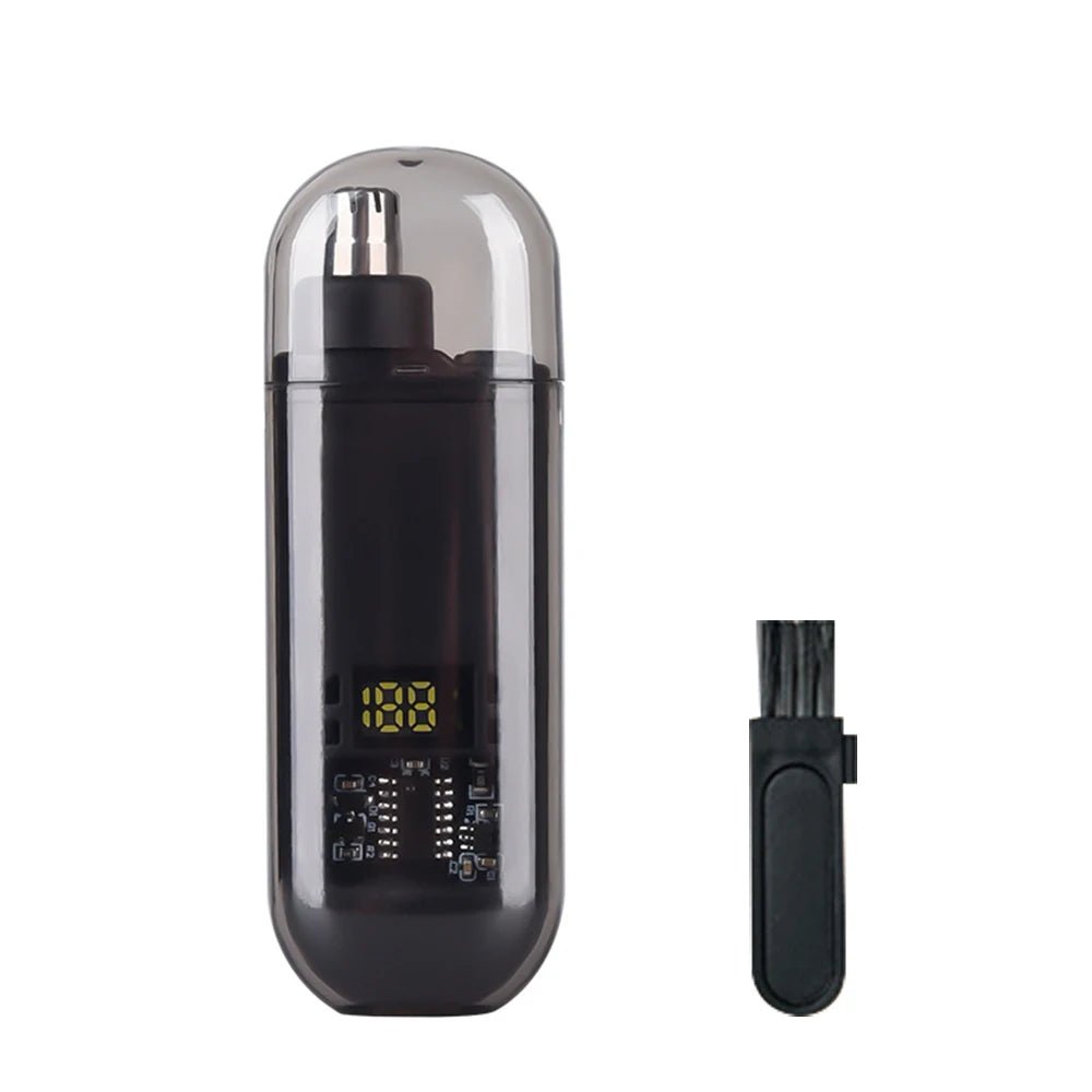 Nose Hair Trimmer Rechargeable Electric Nose Hair Remover Men Eyebrow Hair Shaving Razor Mini Pocket Portable Nose Hair Clipper - Kenner House Emporium