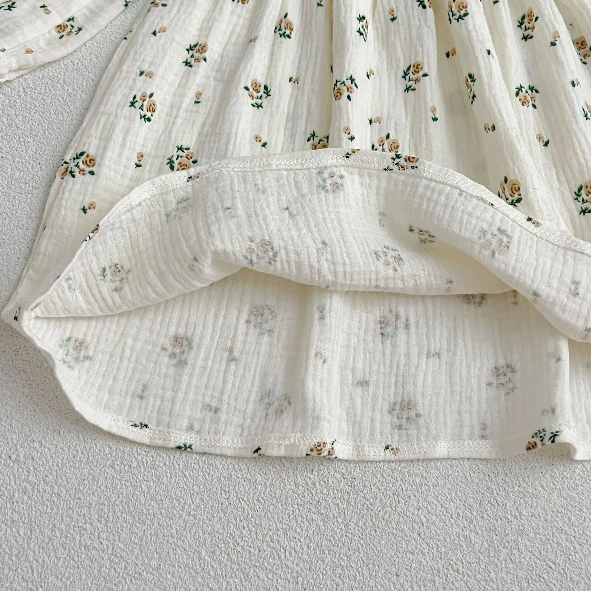 Spring Autumn Infant Kids Baby Girls Long Sleeve Rose Print Sisters Dress Newborn Kids Baby Girls Children Clothes Rompers - Kenner House Emporium