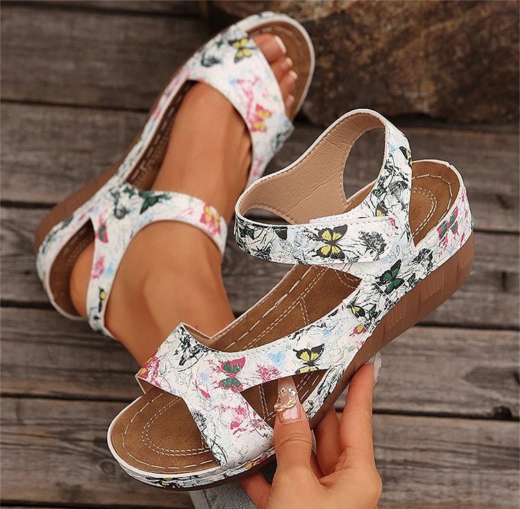Sandals Women Summer 2026 Wedge Breathable Shoes Woman Outdoor Casual Elegant Women's Sandals Non - Slip Retro Ladies Shoes ﻿ - Kenner House Emporium