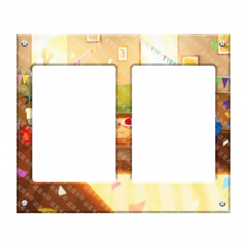 Pokemon Anime Classics Game Collection Display Stand Charizard Mewtwo Latias Self Made Acrylic Extended Painting Stuck Brick - Kenner House Emporium