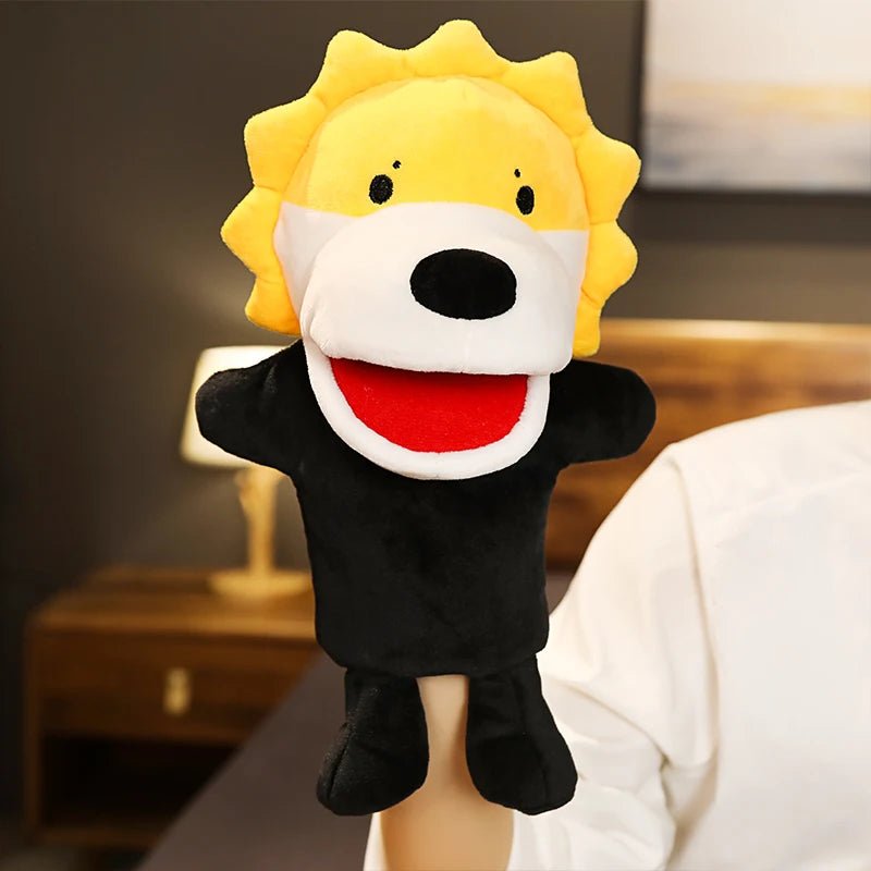 Stuffed Plush Animals Toys Hand Finger Puppet Kawaii Dolls Educational Baby Toys Learning & Education Monkey Tiger Children Gift - Kenner House Emporium