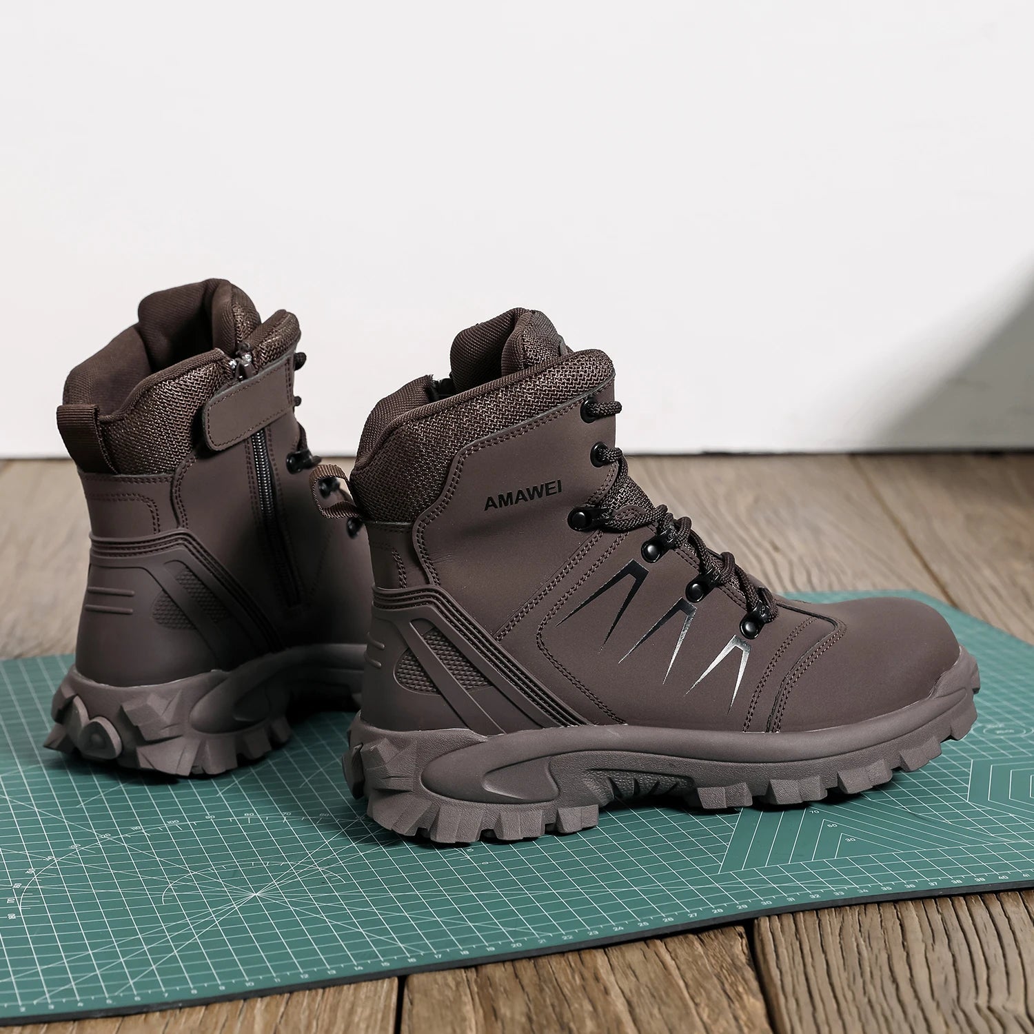 Steel Toe Safety Shoes Men's High Quality Industrial Work Boots Man Work Protection for the Feet Work Wear Free Shipping - Kenner House Emporium