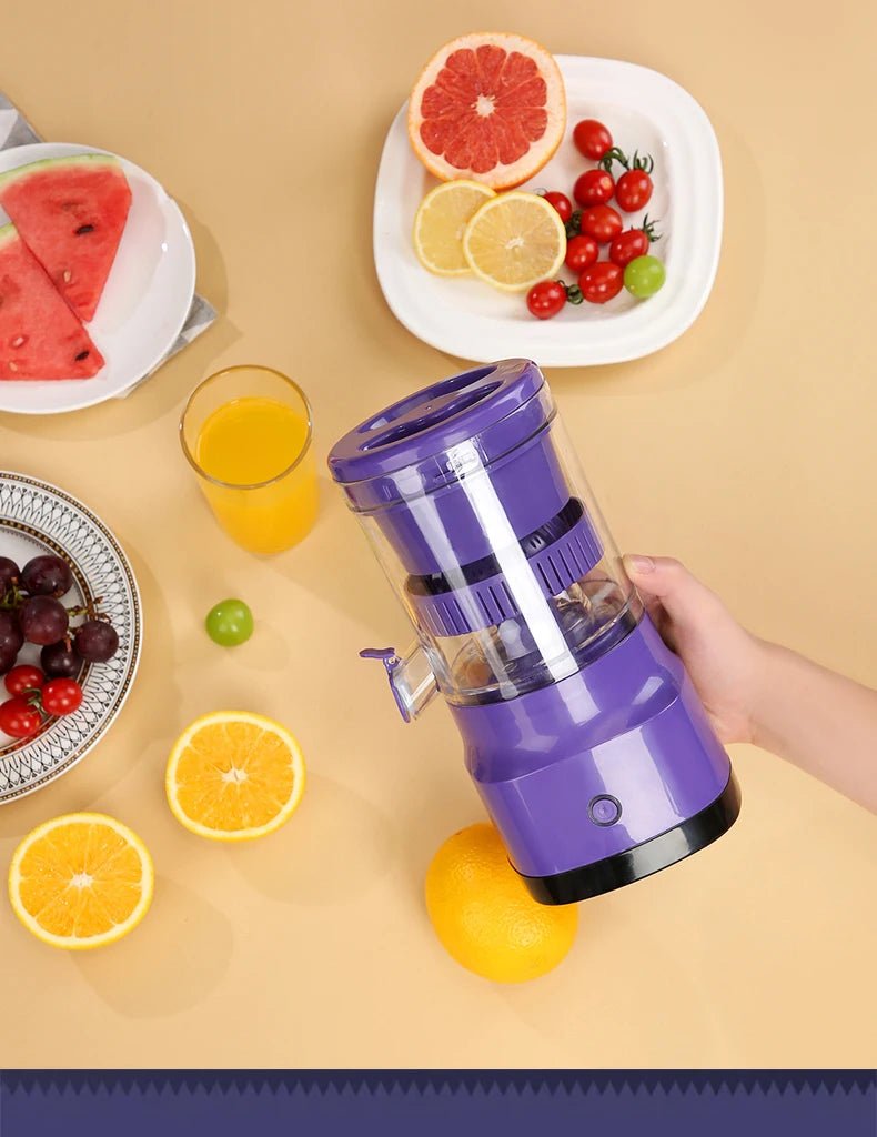 Electric Portable Blender Orange Juicer Mini Blender Automatic USB Charging Juicer Fruit Machine Juice Mixer Kitchen and Home - Kenner House Emporium