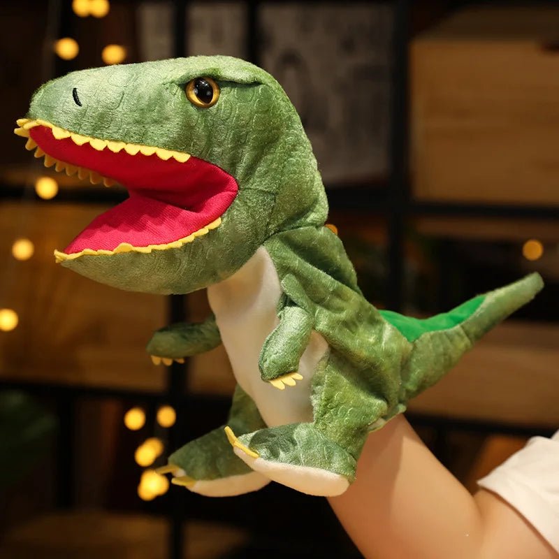 Stuffed Plush Animals Toys Hand Finger Puppet Kawaii Dolls Educational Baby Toys Learning & Education Monkey Tiger Children Gift - Kenner House Emporium