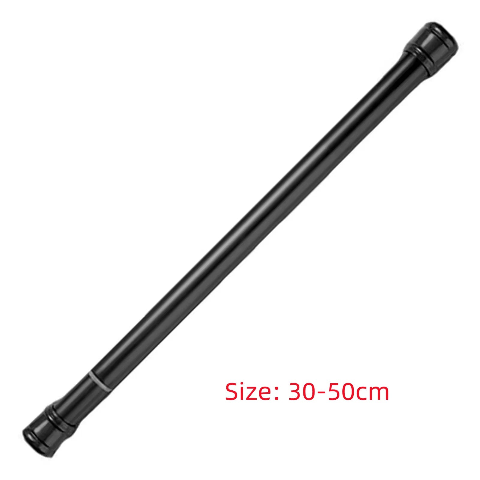 Adjustable Curtain Rod Without Drilling Metal Spring Loaded Bathroom Bar Shower Extendable Telescopic PolesHanging Rods 32 - 90cm - Kenner House Emporium