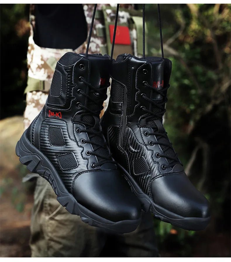 Men Boots Waterproof Safety Shoes Security Steel Toe Cap Men's Boots Working Steel Toe Anti - Smashing Men's Work Boots Size 47 - Kenner House Emporium