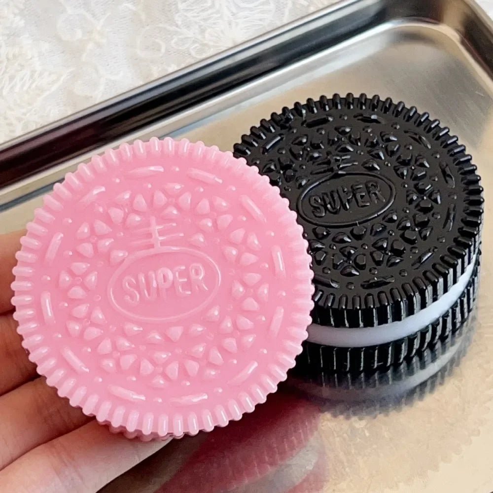 Squishy Handmade Silicone Cookies Fidget Toy Slow Rebound Stress Relief Pinch Decompression Squeeze Toy for Kids Holiday Gifts - Kenner House Emporium