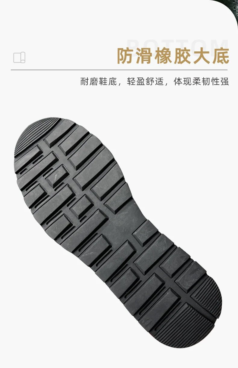 Spring Casual Shoes Men's Genuine Leather Anti - skid Sports Shoes Outdoor Walking Shoes Classic Pointed Breathable Leather Shoes - Kenner House Emporium