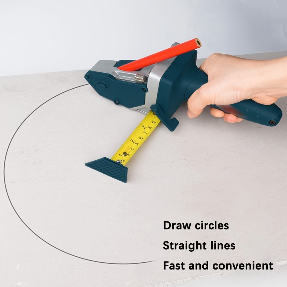 Effortlessly Cut Plasterboard with This Professional Gypsum Board Cutter - Drywall Sheetrock Foam KT Cardboard Cutting Tool - Easy Glide Precision Blade & Tape Measure - Time - Saving for Home DIY & Professional Use - Kenner House Emporium