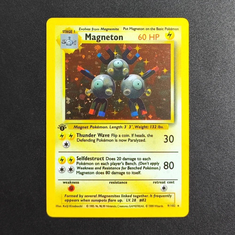 Proxy Pokemon Card EN Base Set 1st Edition - Charizard 4 - 102 Super Rare Collectibles Card Single Classic Game Anime Cards Toys - Kenner House Emporium