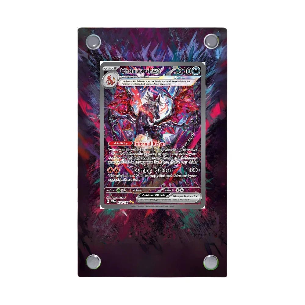 Pokemon Self - Made Acrylic Cartoon Anime Peripheral Articuno Mewtwo Charizard Gengar Wobbuffet Psyduck Kingdra Card Display Stand - Kenner House Emporium